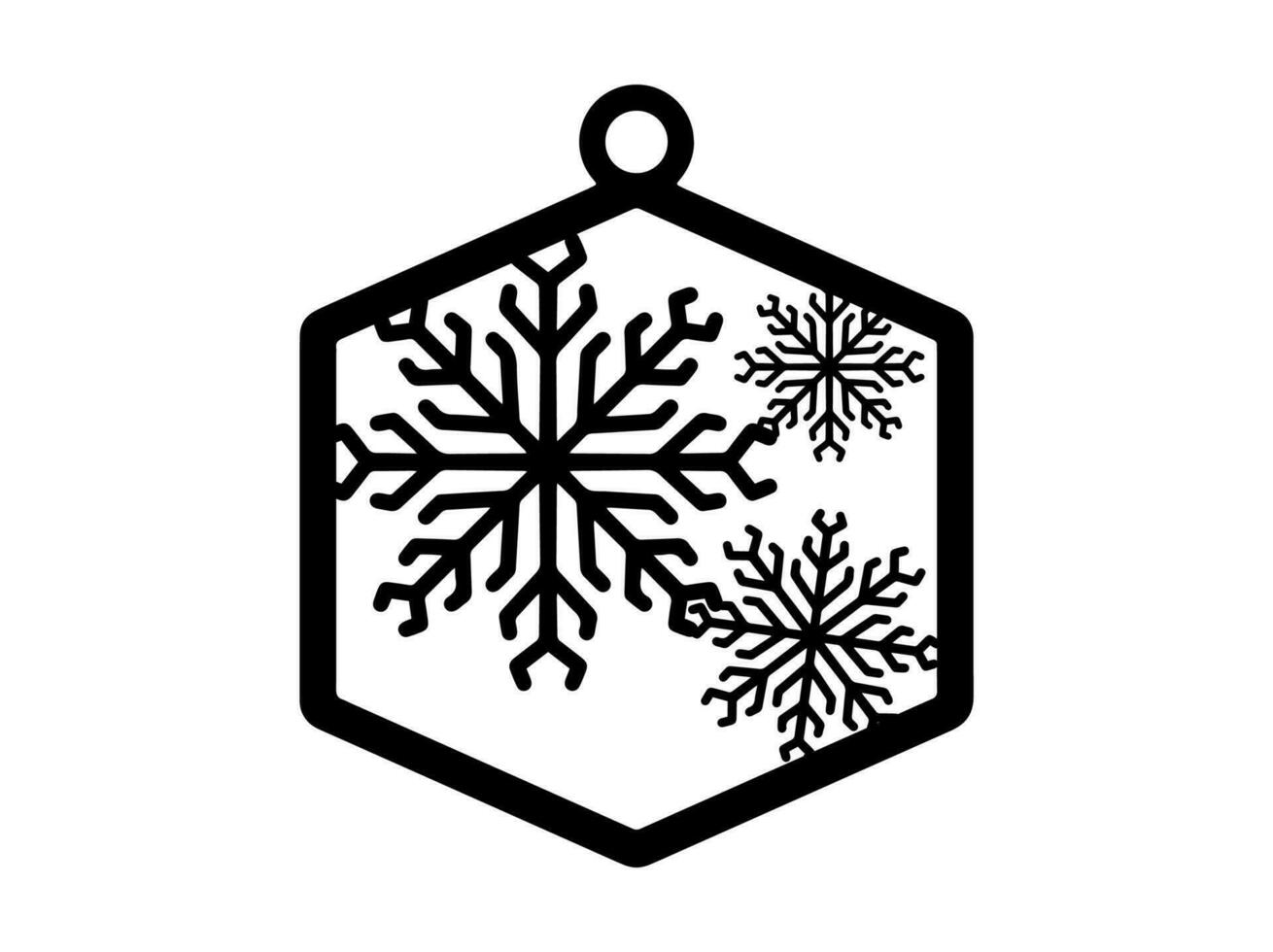 Christmas Ornament Decoration Laser Cutting 35682833 Vector Art at Vecteezy