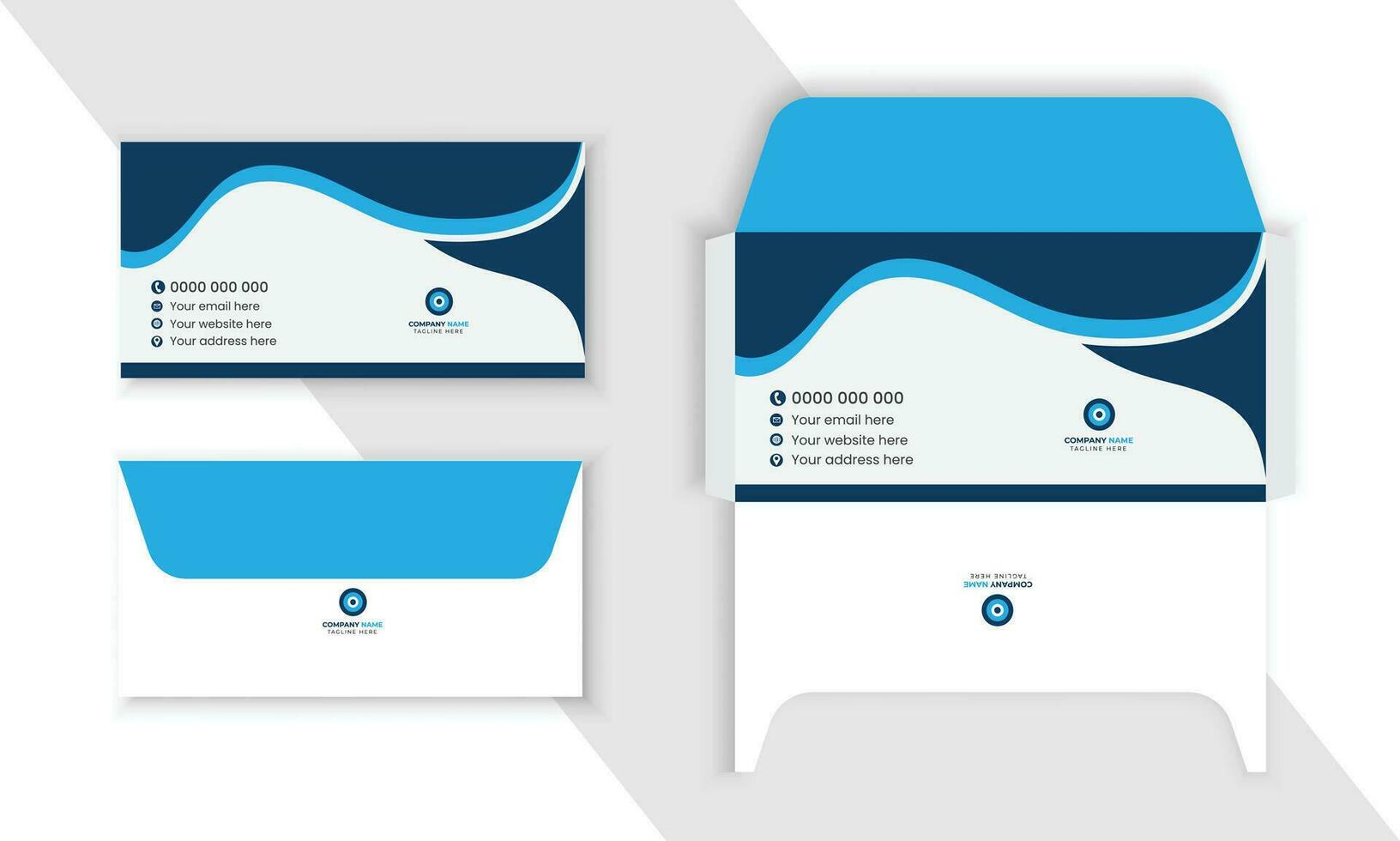 Vector Creative, Simple and professional envelope template or envelope