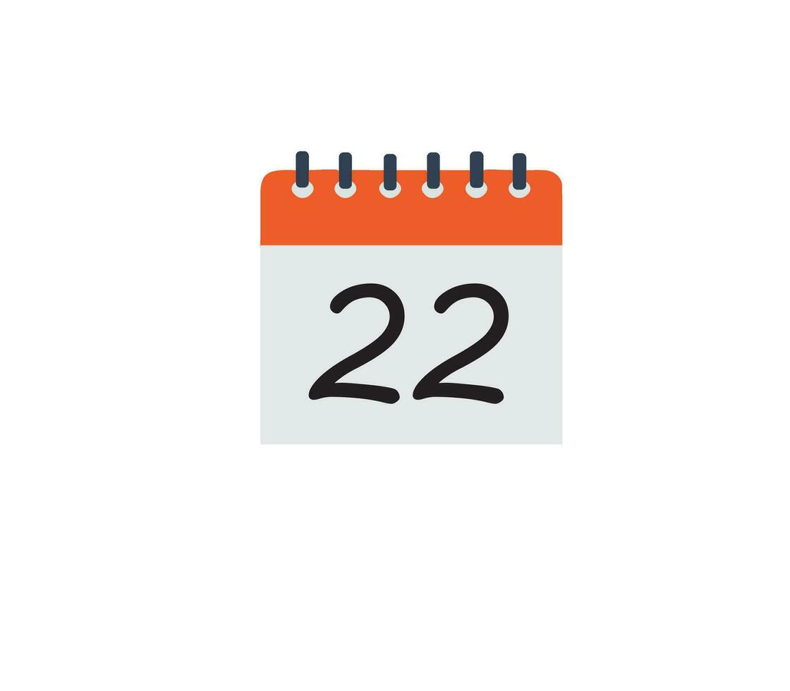 Calendar graphic icon vector