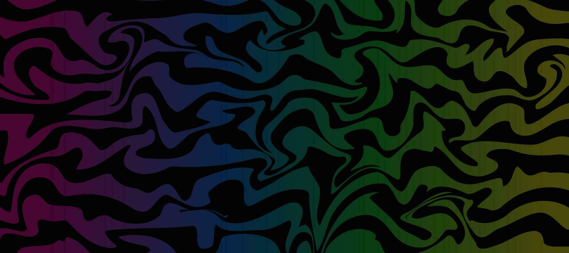 abstract linear wavy dark colorful gradient background vector