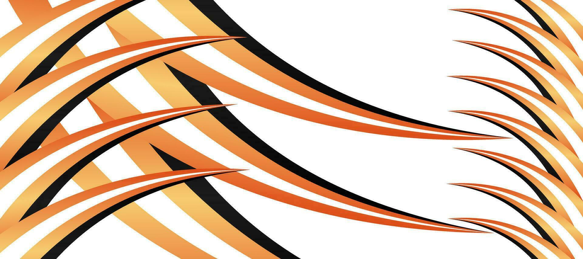 abstract orange eagle feathers wings gradient background vector