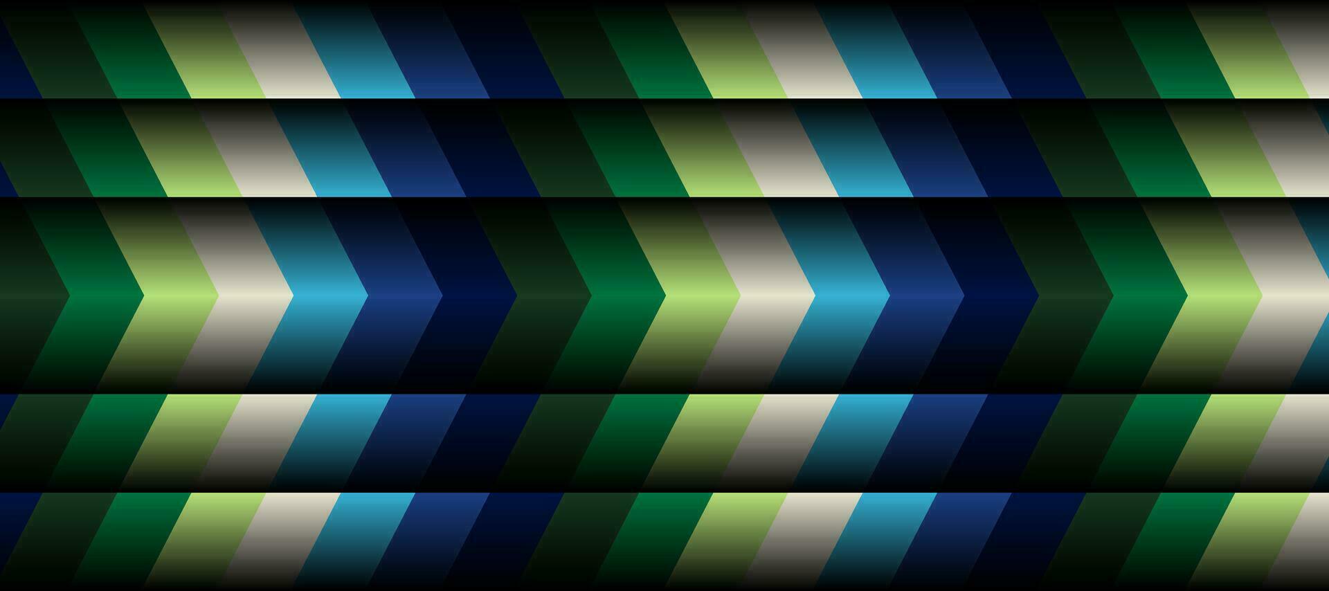 polygon dark arrow dynamic gradient geometry pattern background vector