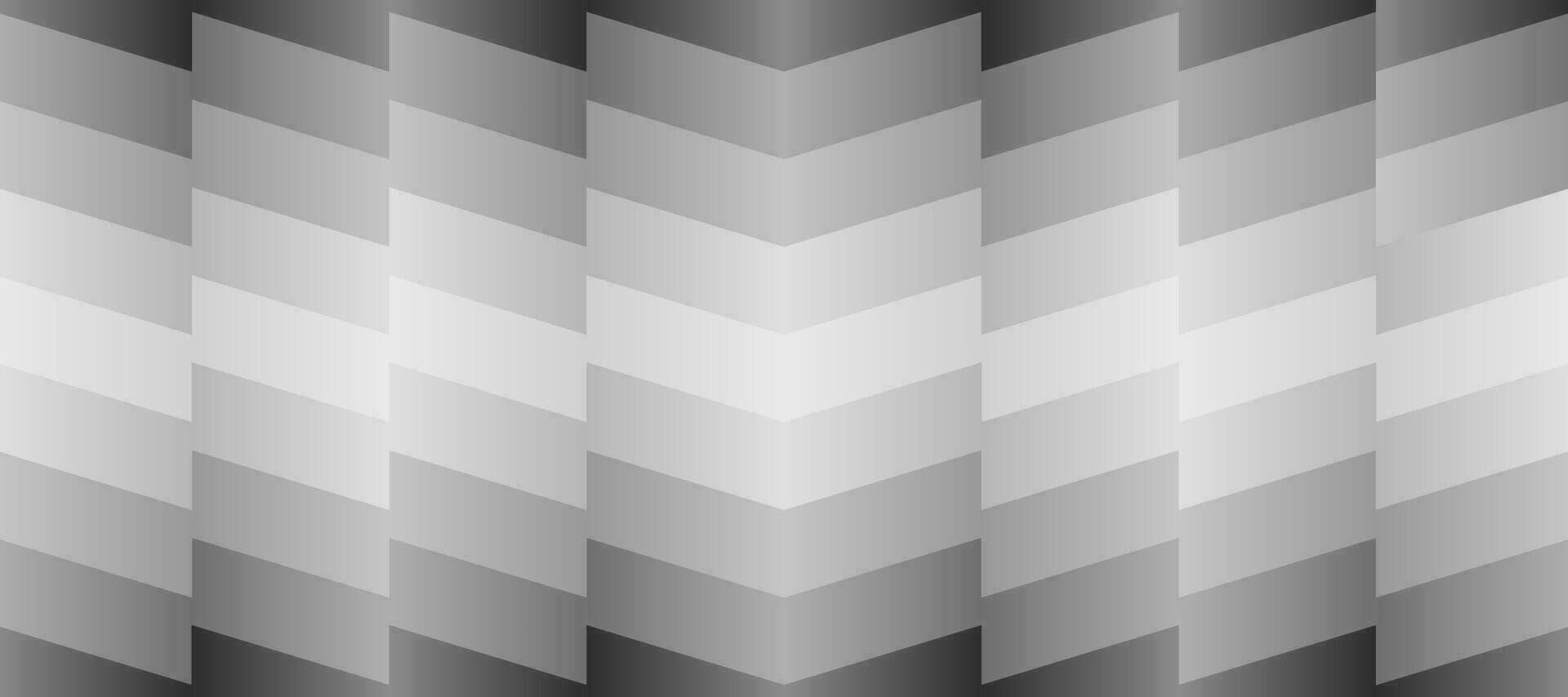 resumen gris monocromo con cheurón futurista antecedentes vector