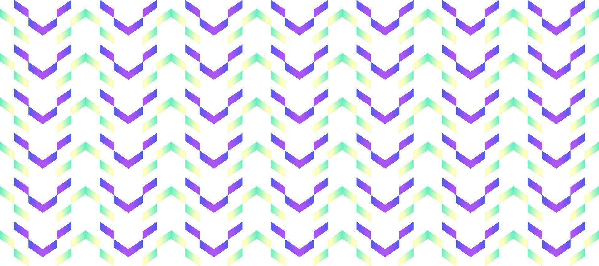 Abstract chevron purple yellow gradient stripe design background vector