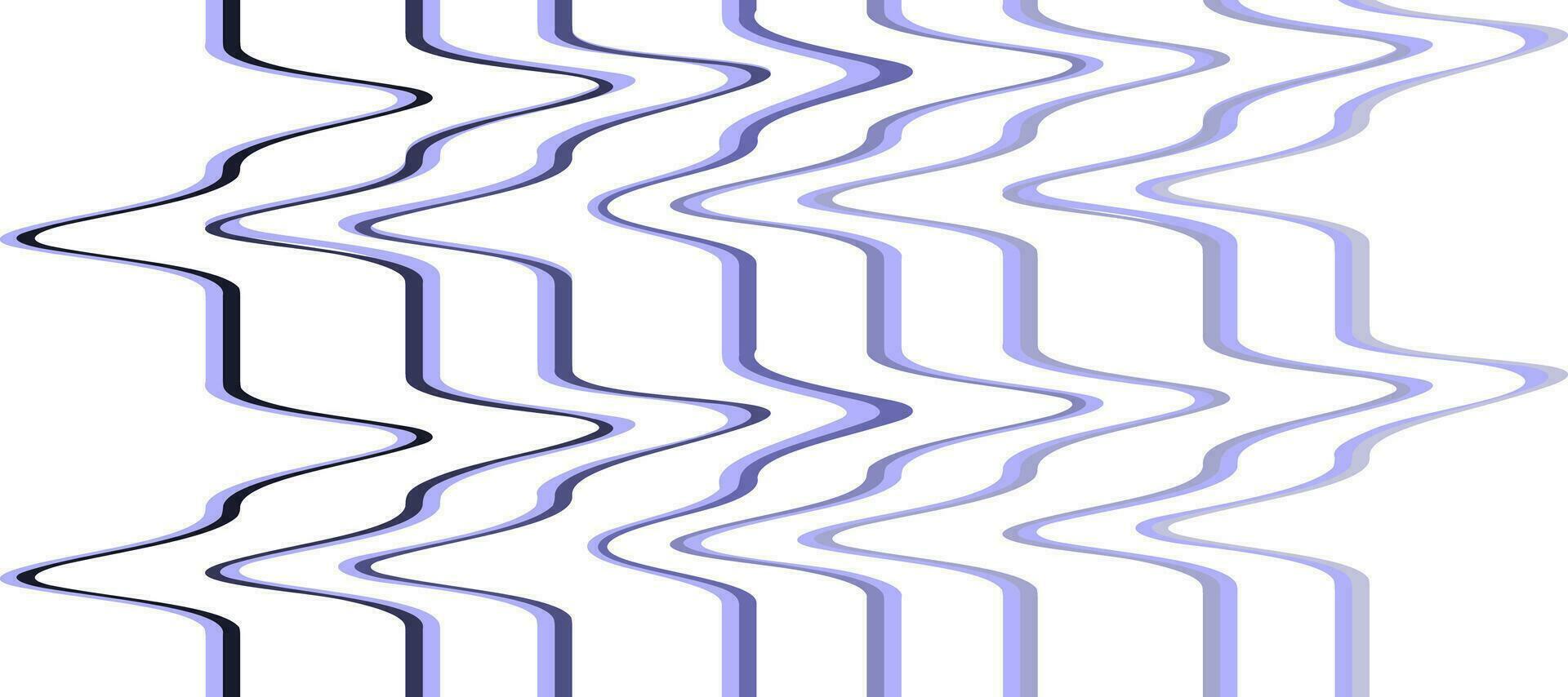 abstract purple sound waves pulse striped lines background vector