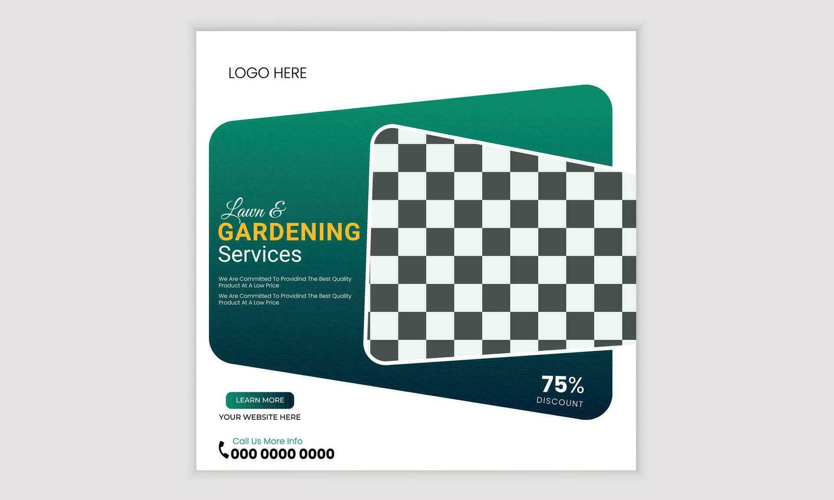 social media post design vector