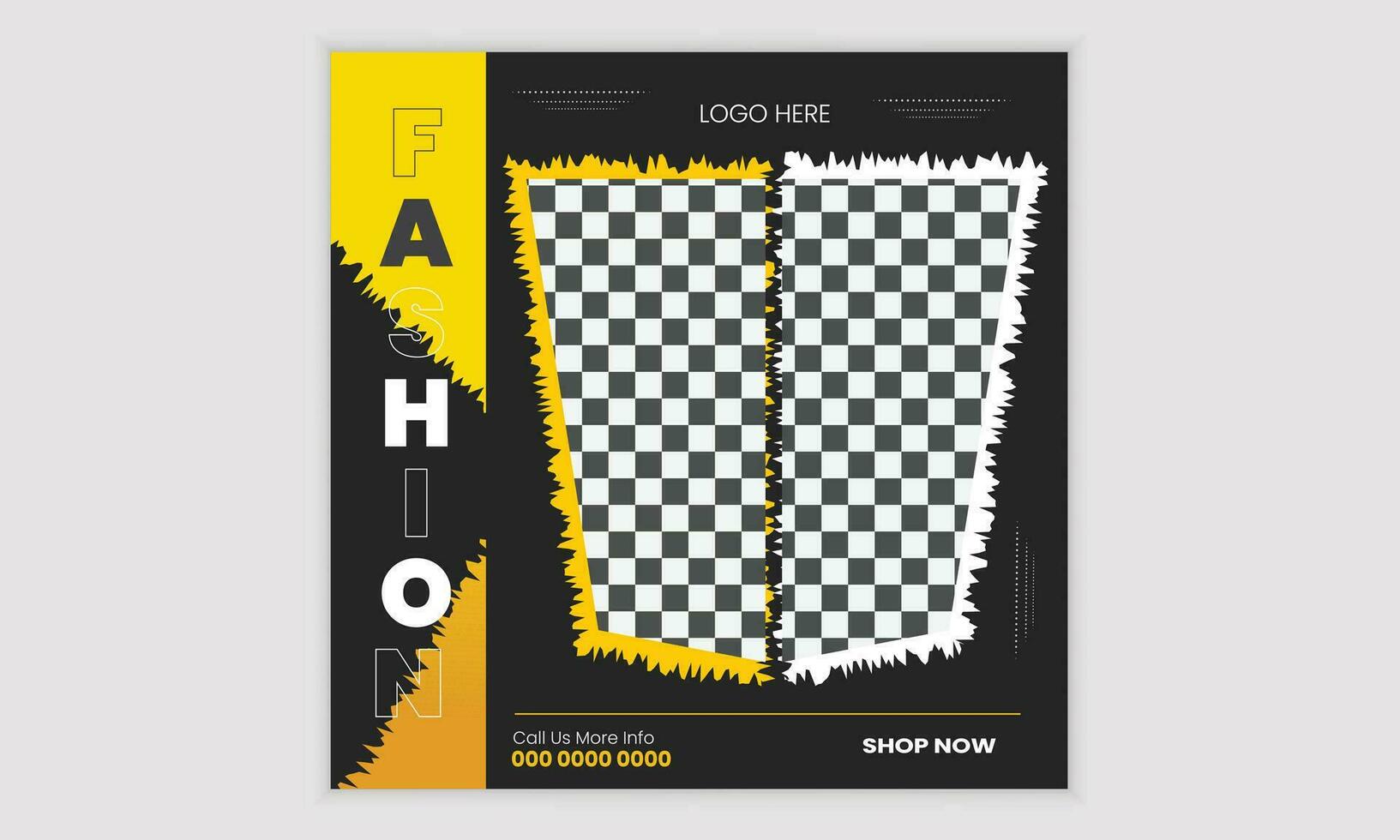 social media post design vector