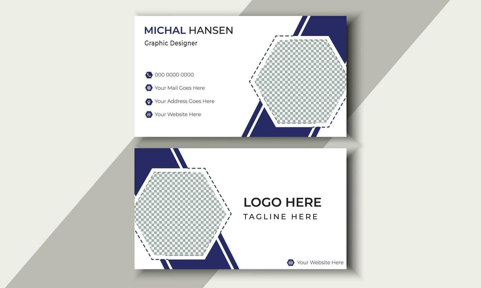 professional business card vector