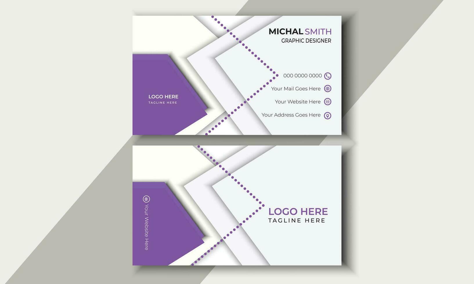 professional business card vector