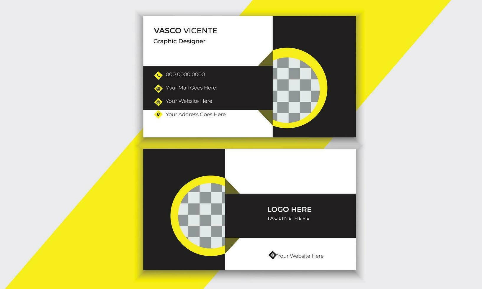 professional business card vector