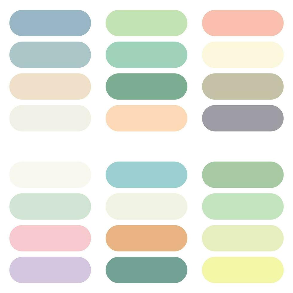 Abstract color palette guide vector