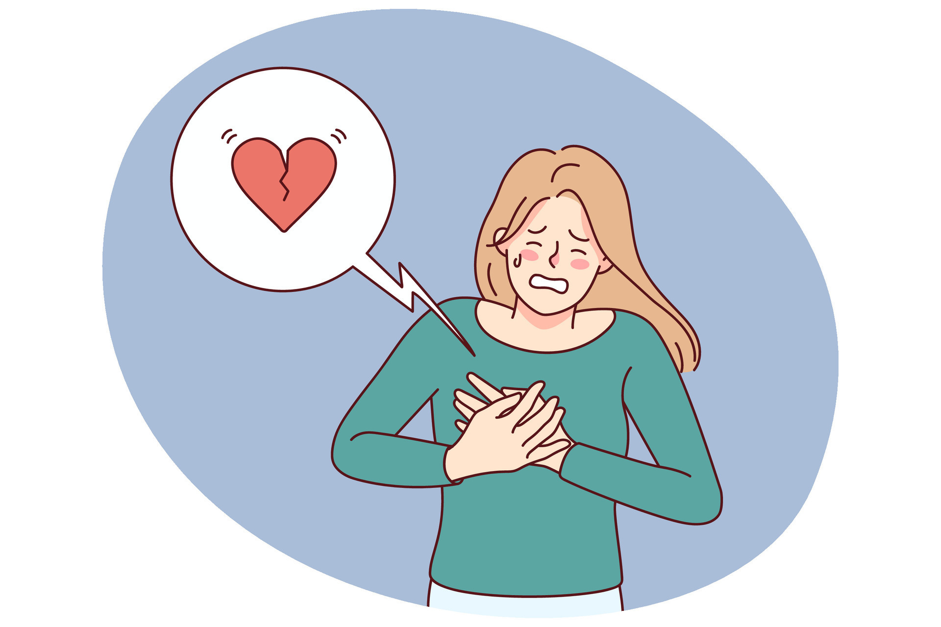 Unhealthy Woman Suffer From Pain In Heart Unwell Female Struggle With unhealthy-woman-suffer-from-pain-in-heart-unwell-female-struggle-with