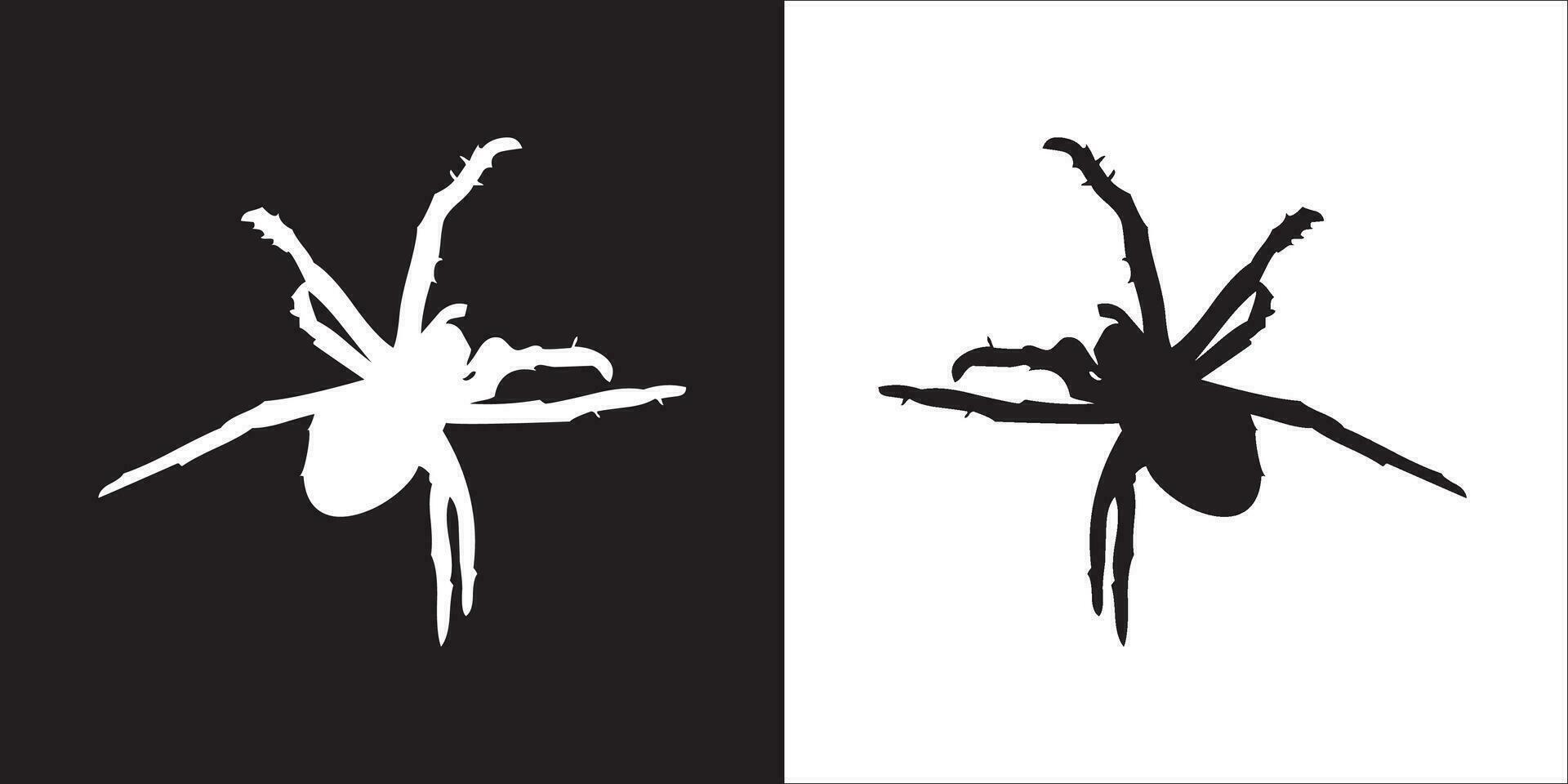 Illustration vector graphics of spider icon