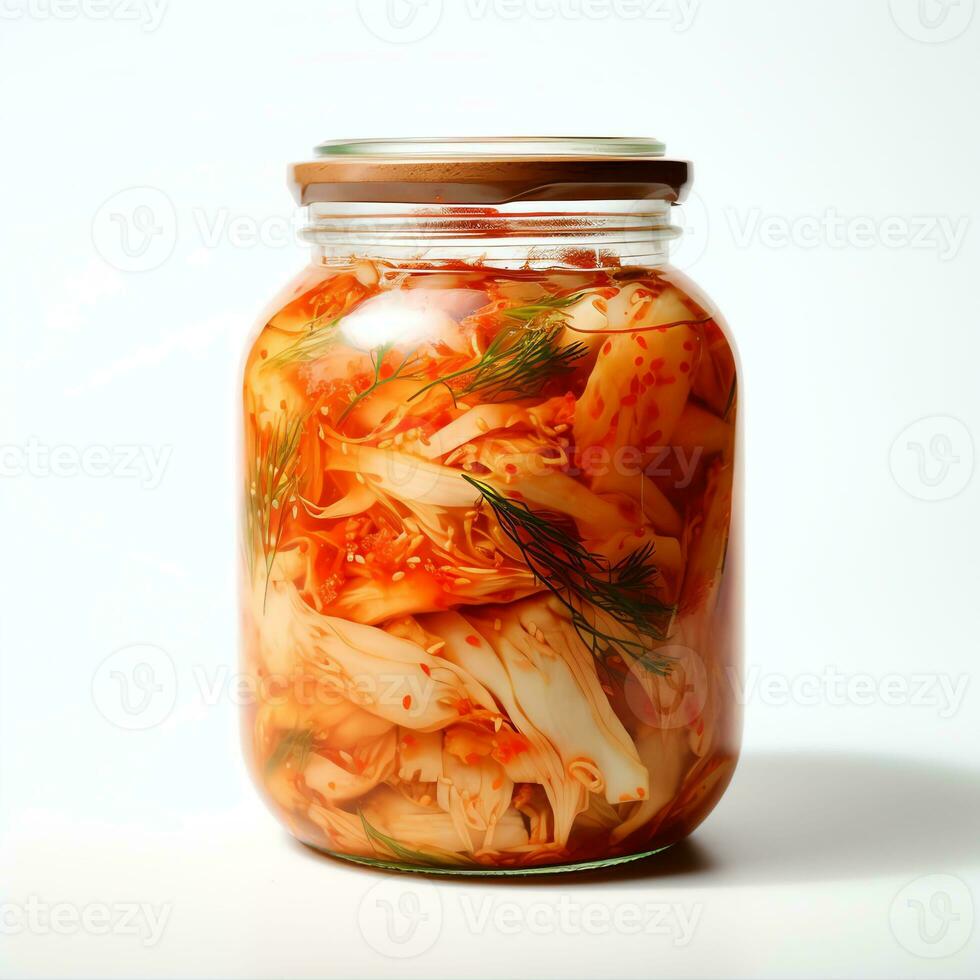 AI generated kimchi real photo photorealistic stock photography