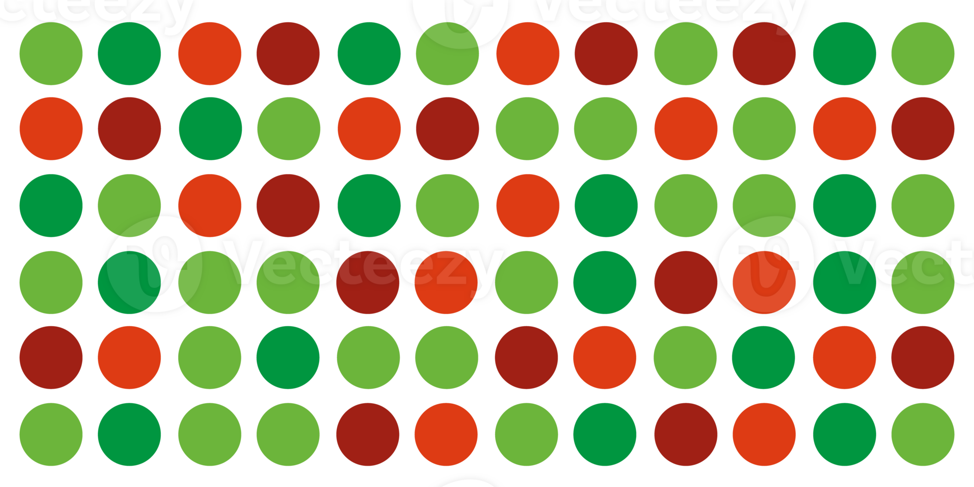 vermelho e verde polca ponto padronizar. png