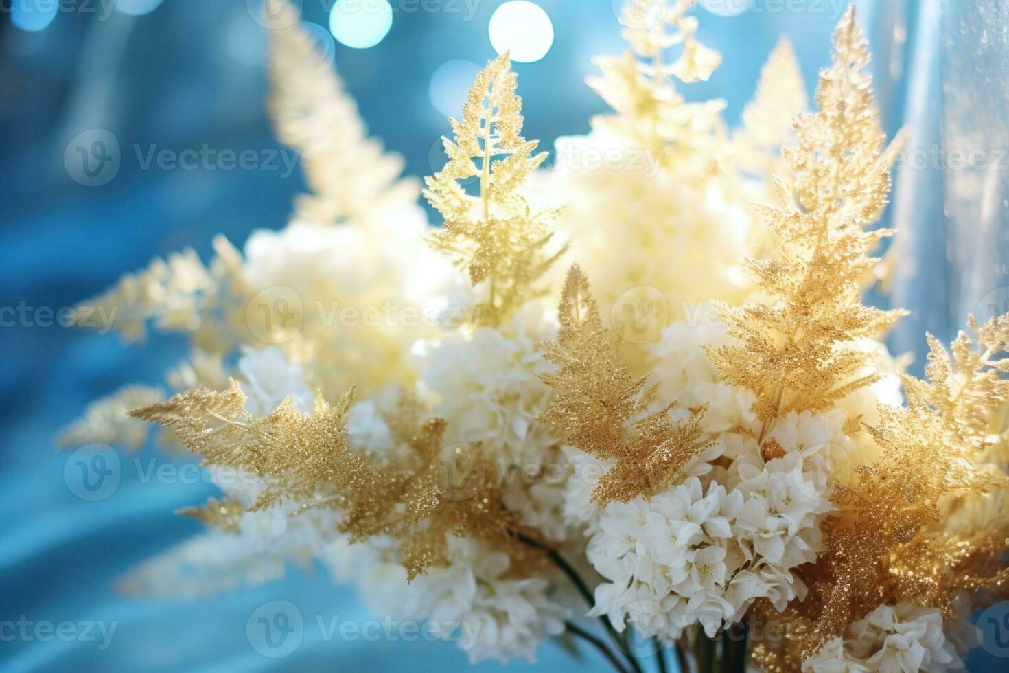 AI generated Elegant Flower Background photo