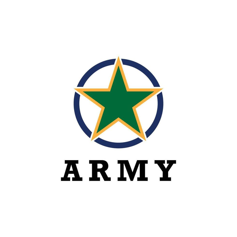 Army logo vector military template symbol design