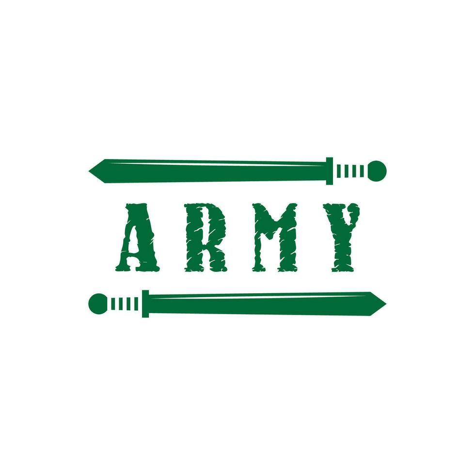 Army logo vector military template symbol design