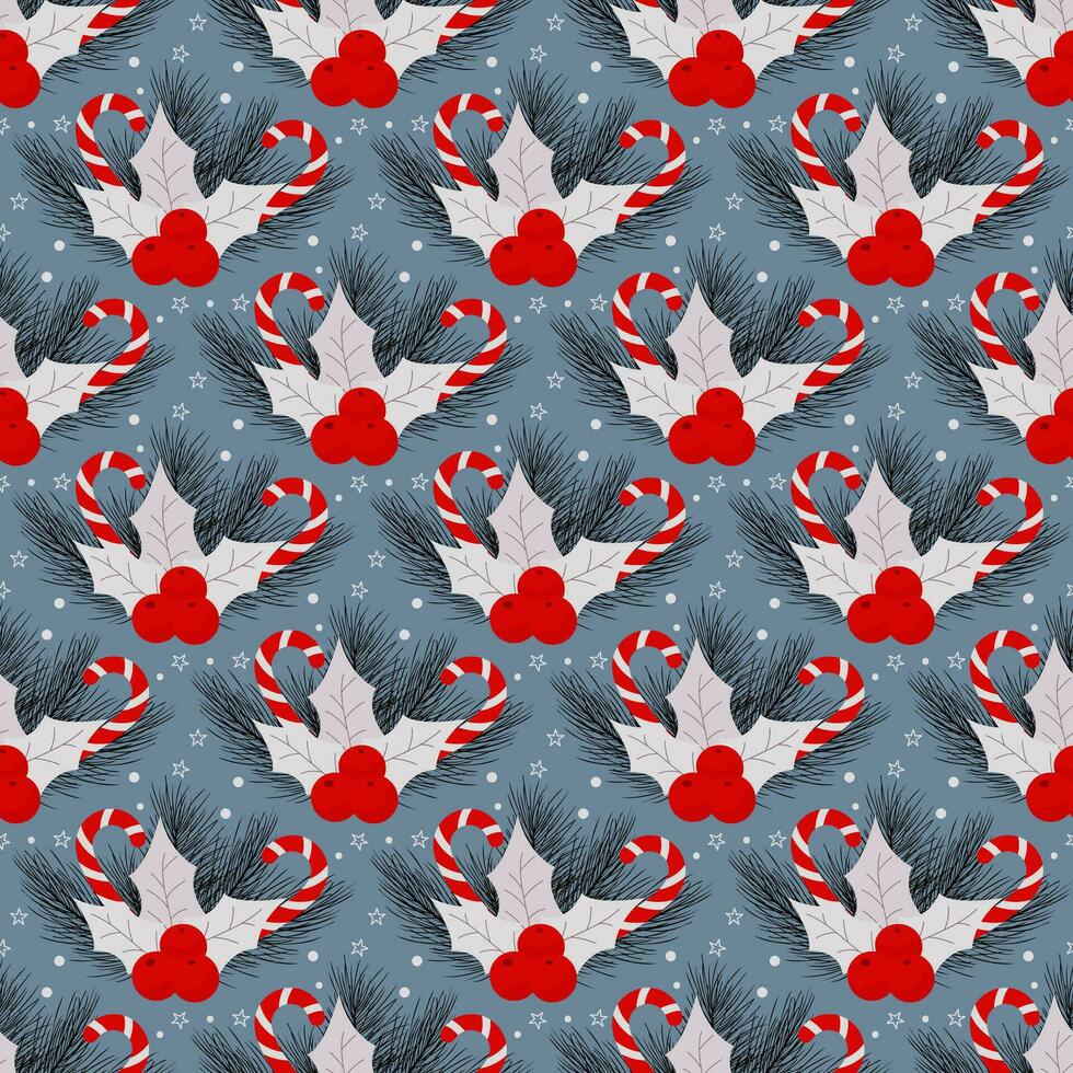 christmas seamless pattern vector