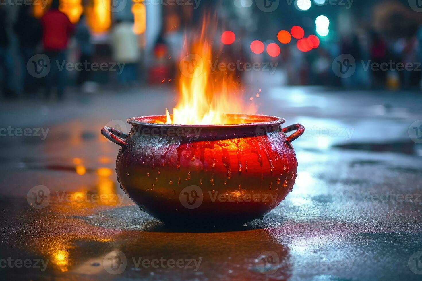 AI generated Flickr - Alchemistic Flame in a Cauldron photo