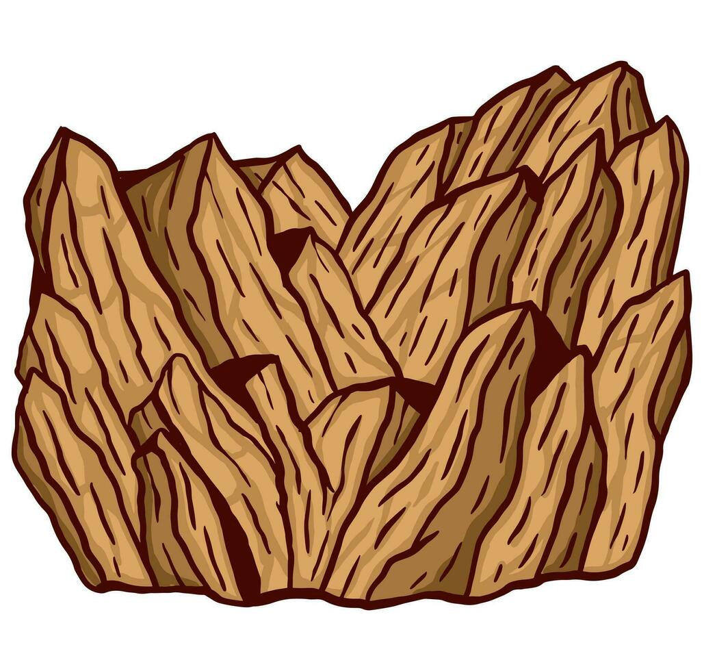 Rock Illustration Vector
