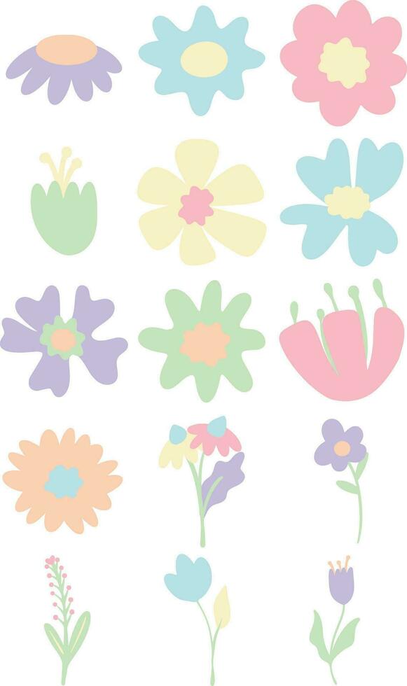 Hand Drawn Floral Element vector