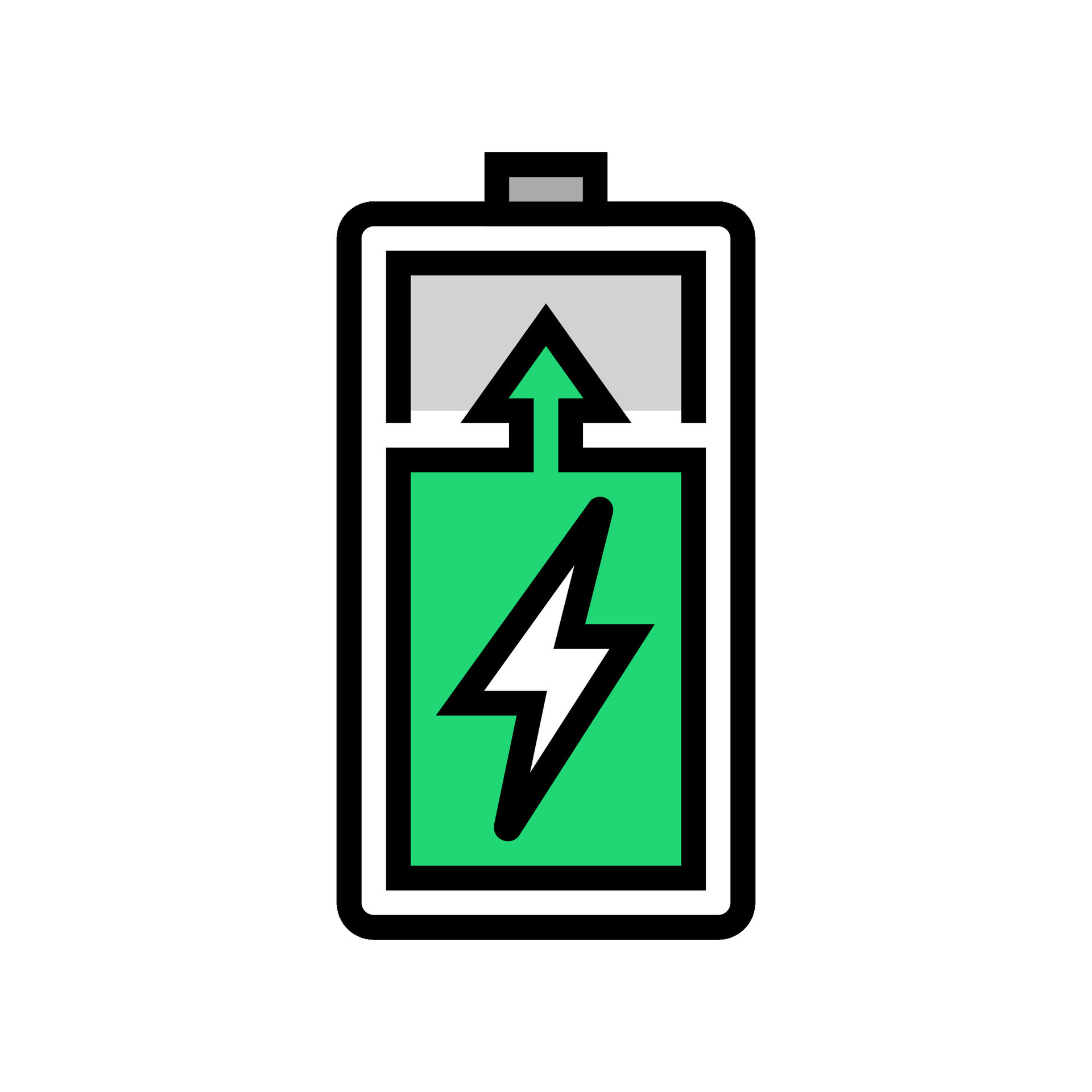 charging battery color icon vector illustration 35690551 Vector Art at