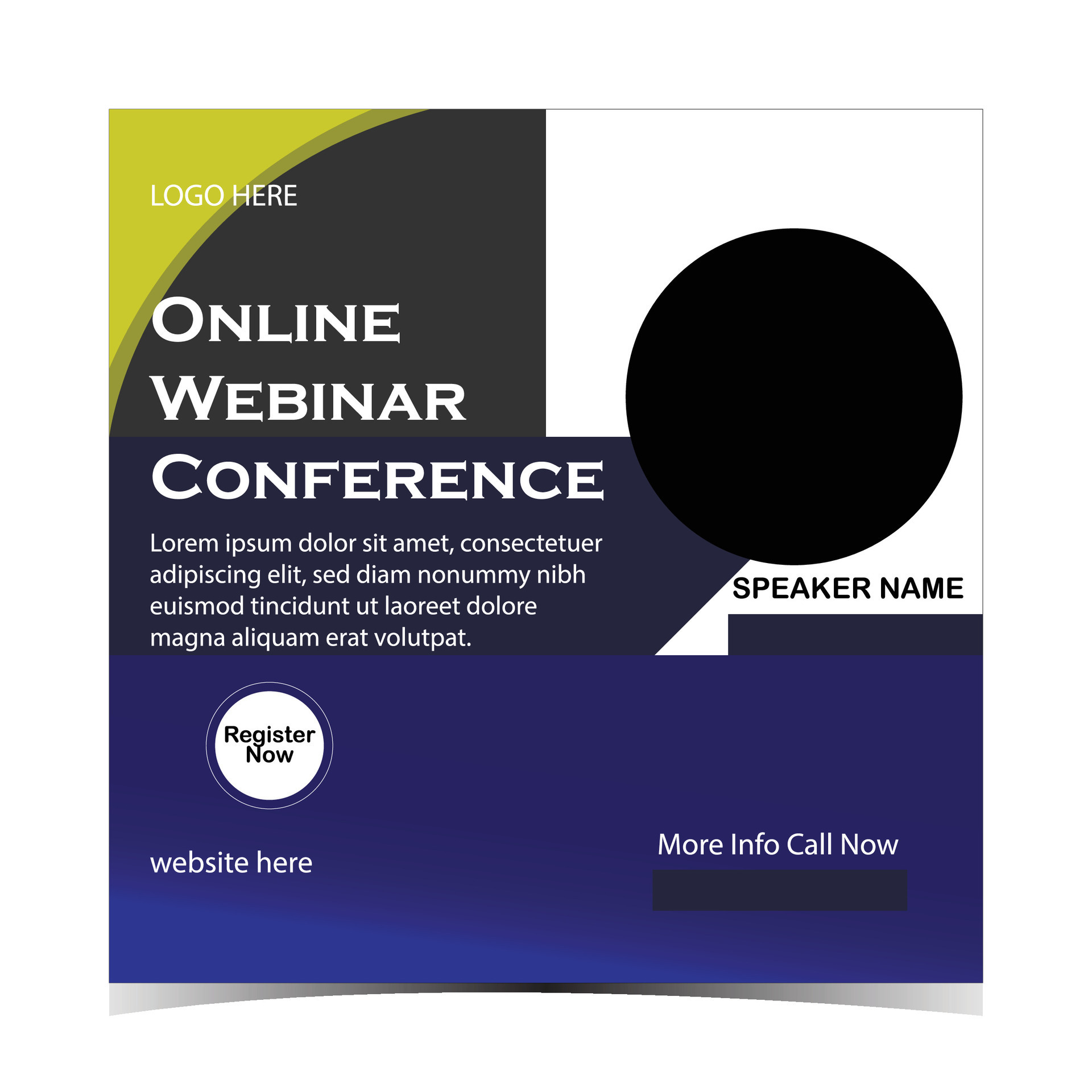 online webinar conference 35690696 Vector Art at Vecteezy