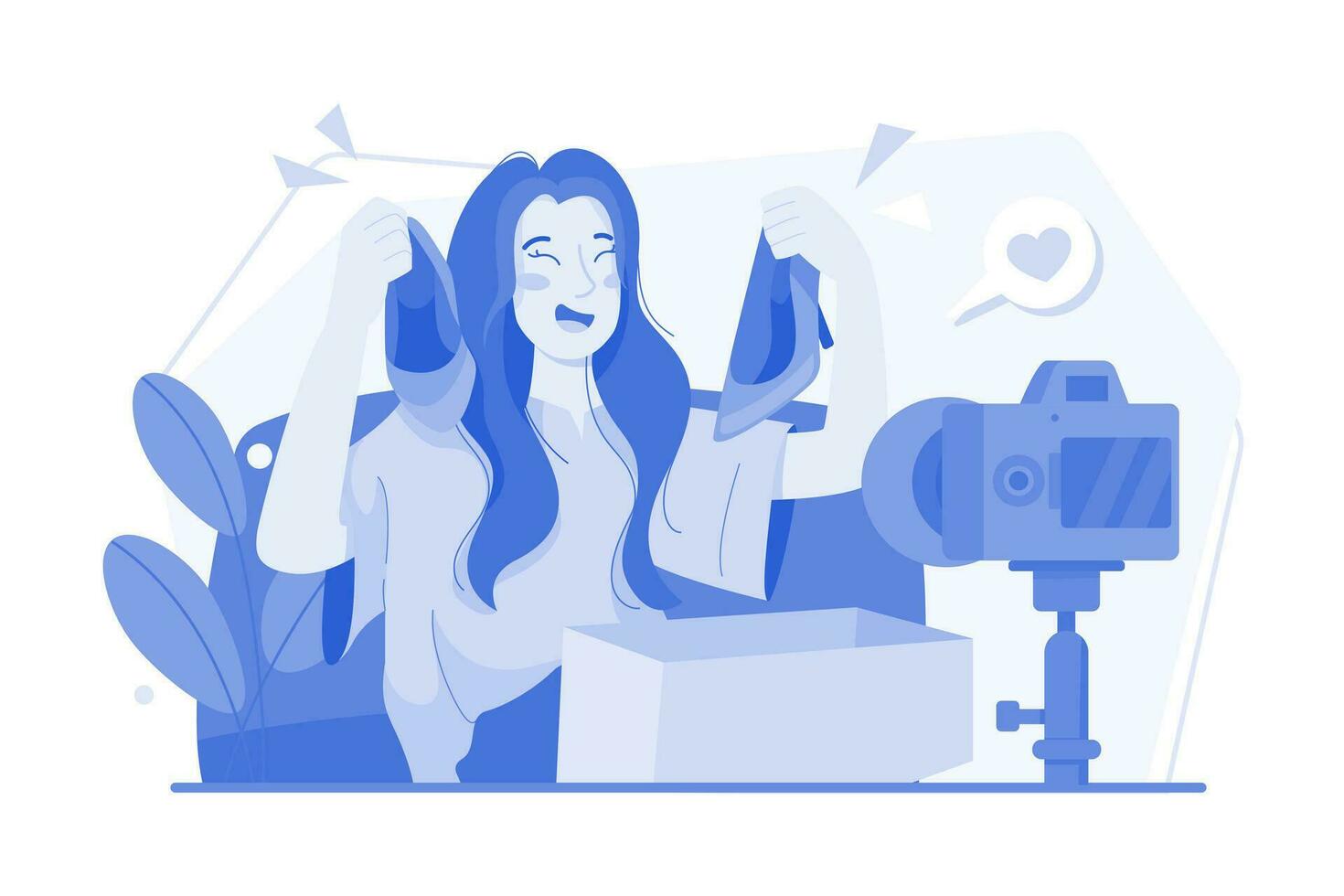 Product Unboxing And Review vector