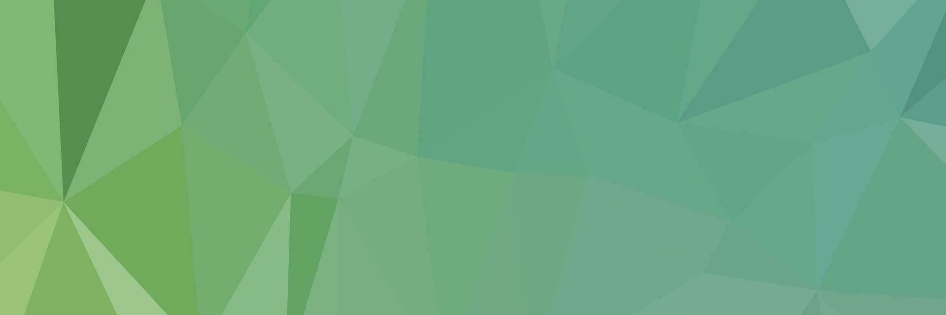 abstract modern green colorful background with triangles vector