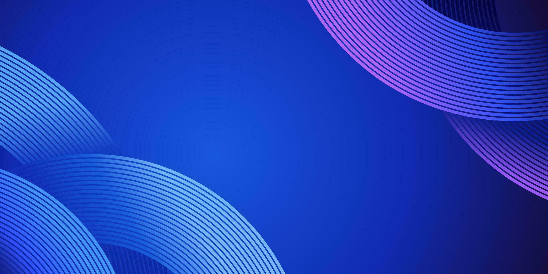 abstract blue background with glowing lines vector