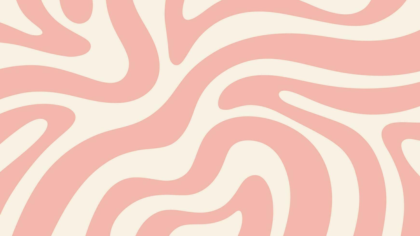 Pink wave pattern abstract background vector