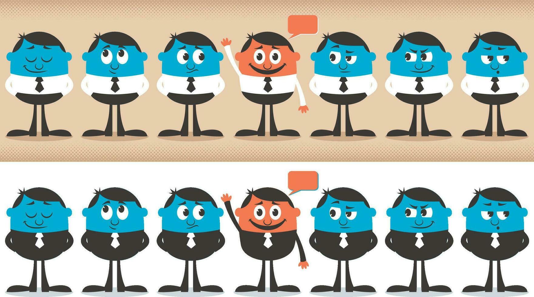 Volunteer Cartoon Concept vector