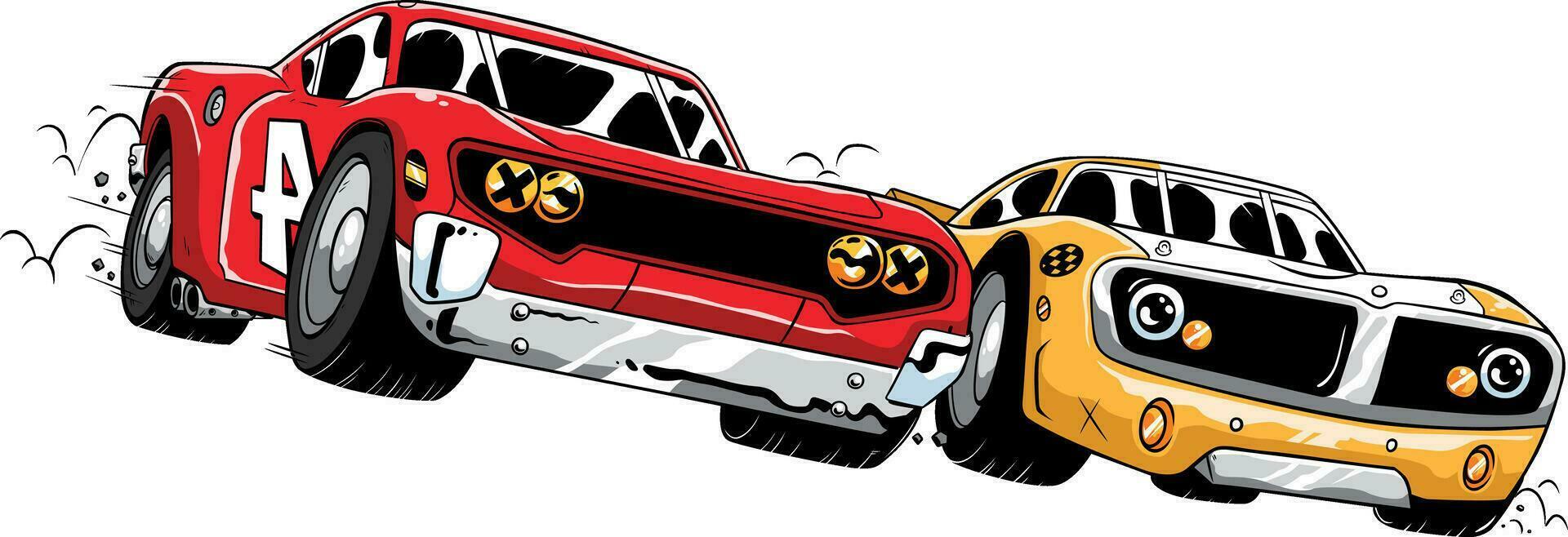 Car Racing Competition vector
