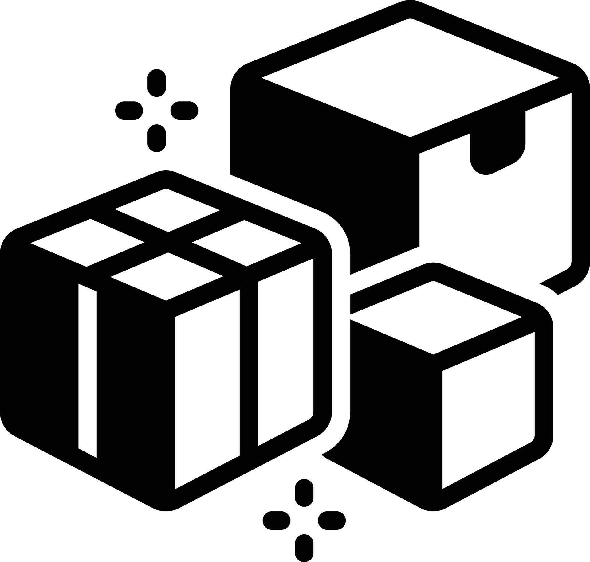 Solid icon for boxes 35691904 Vector Art at Vecteezy