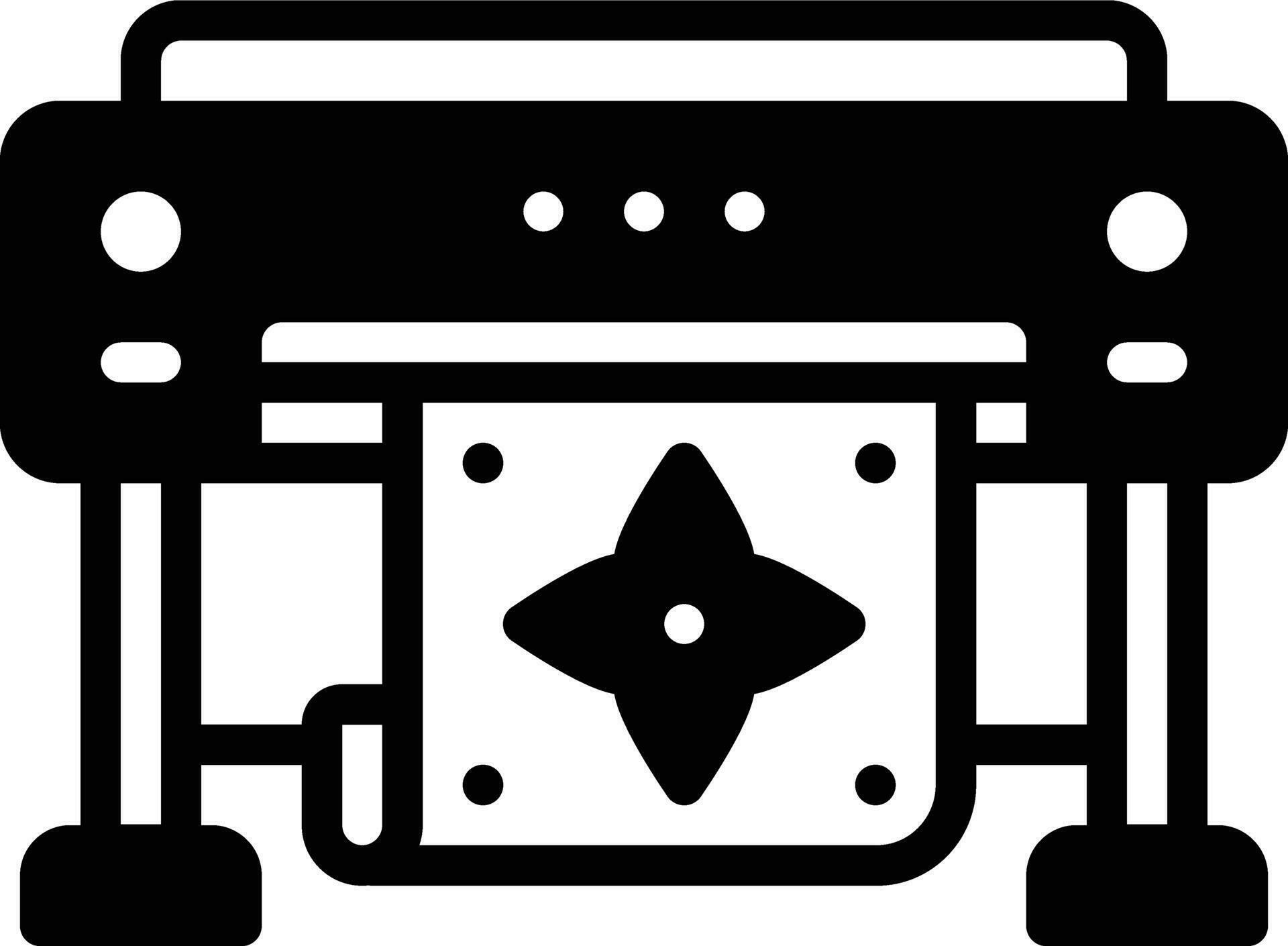 Solid icon for printed 35691907 Vector Art at Vecteezy