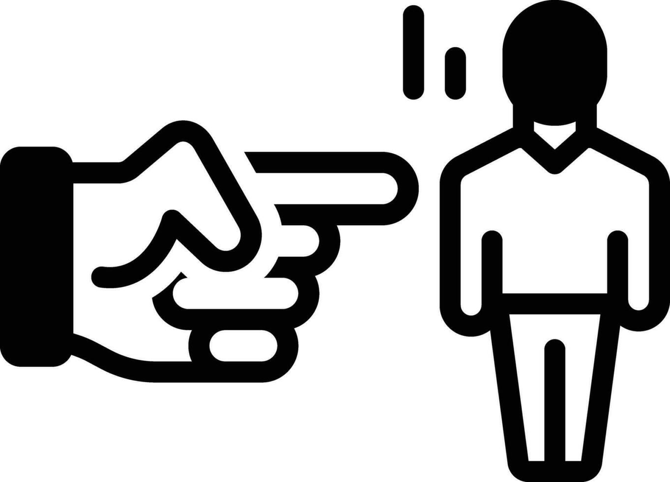 Solid icon for strictly vector