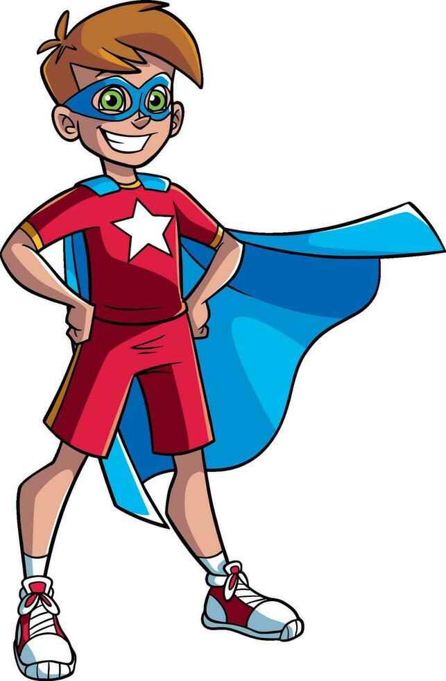 Little Super Boy vector