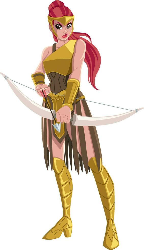 Amazon Archer Warrior vector