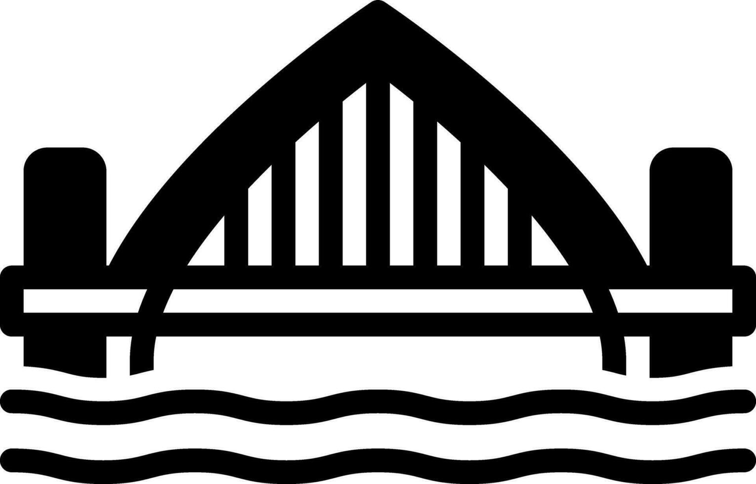 solid icon for newcastle vector
