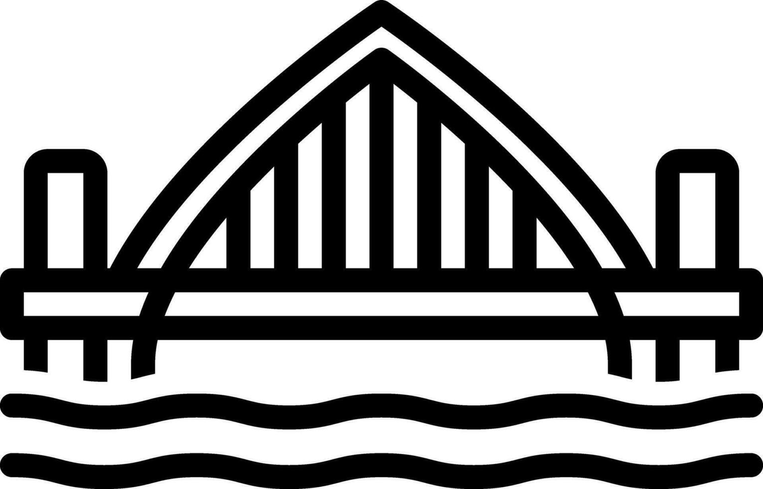 line icon for newcastle vector