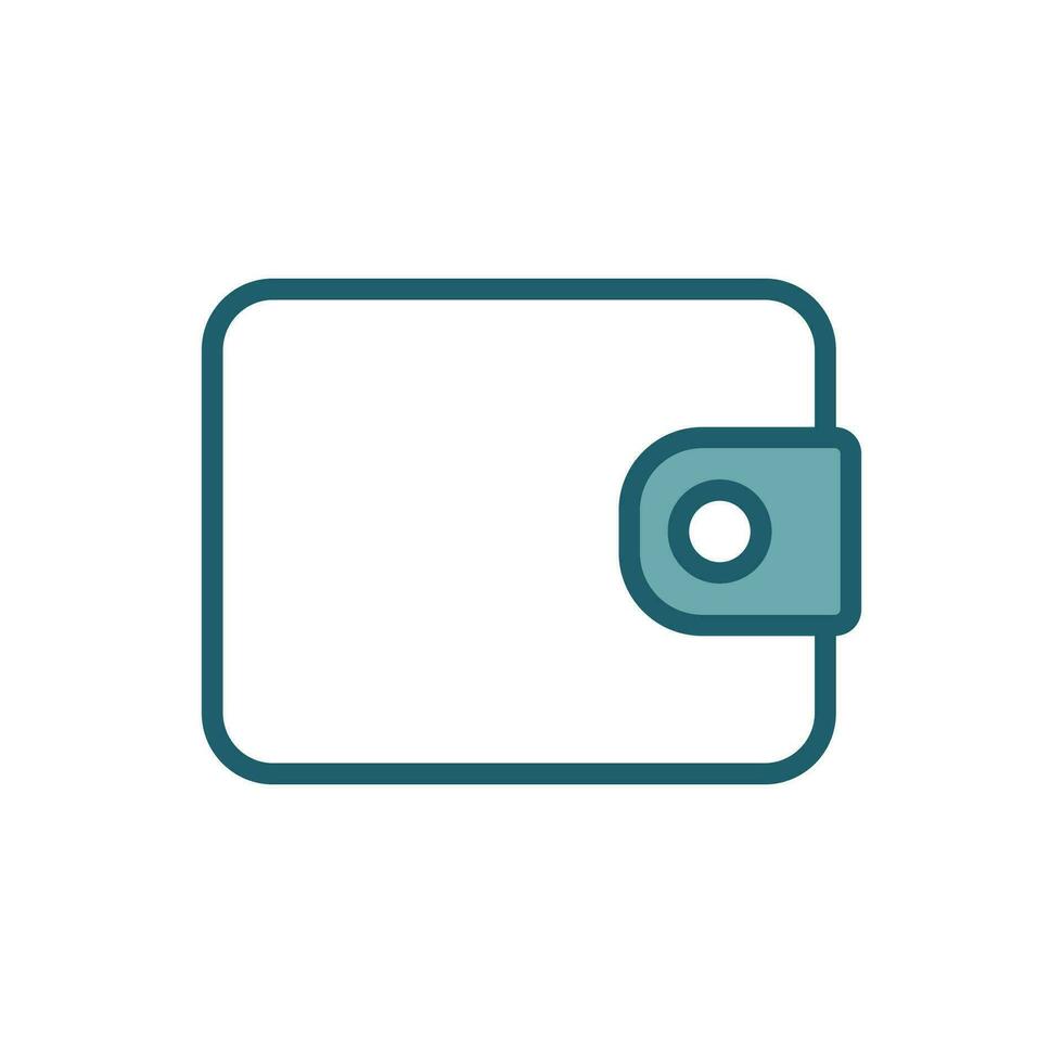 wallet icon vector design template simple and clean