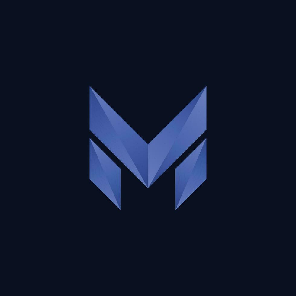 metro letra logo diseño vector , metro iniciales logo diseño Pro vector moderno y creativo