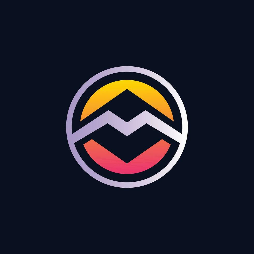 Letter M Logo A Modern and Stylish Design vector