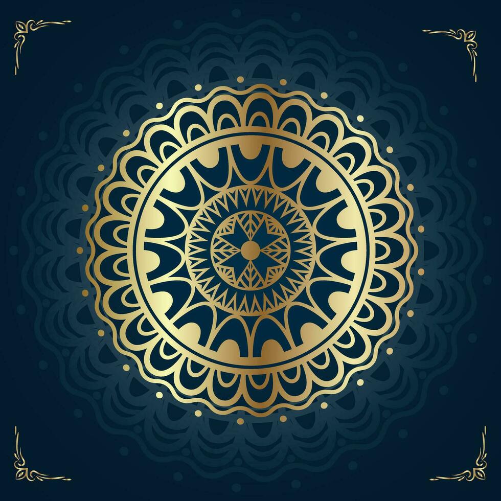 Luxury ornamental mandala design background in gold color Premium Vector Abstract background with a luxury gold mandala design Premium Vector Islamic black background with gold mandala decoration