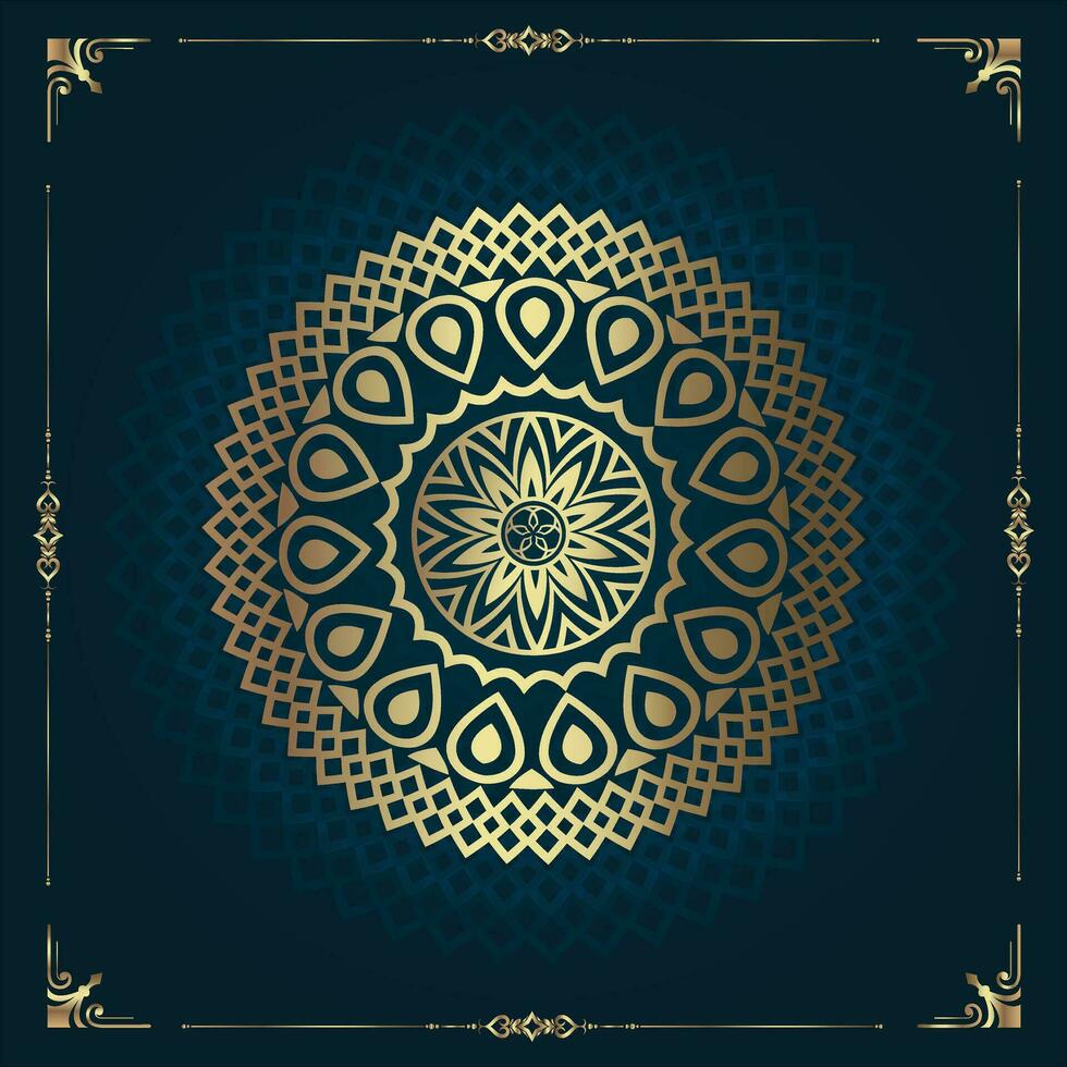 Luxury ornamental mandala design background in gold color Premium Vector Abstract background with a luxury gold mandala design Premium Vector Islamic black background with gold mandala decoration