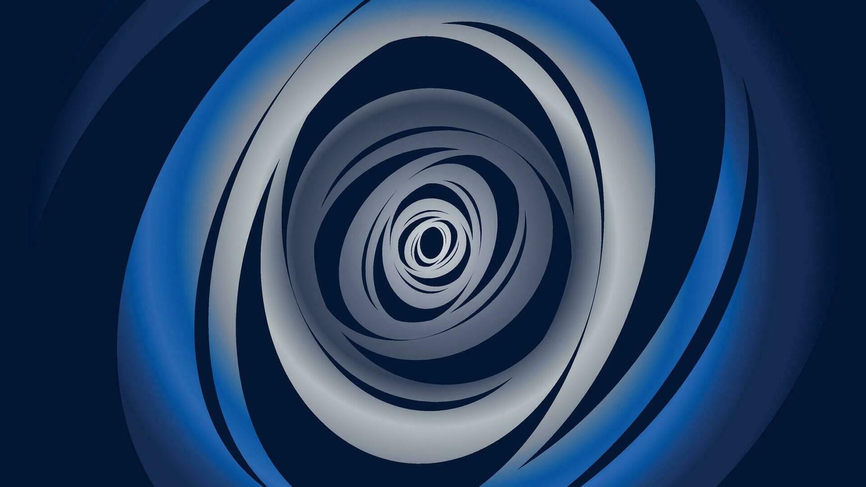 Abstarct spiral wavy line background in simple and minimalist style. vector