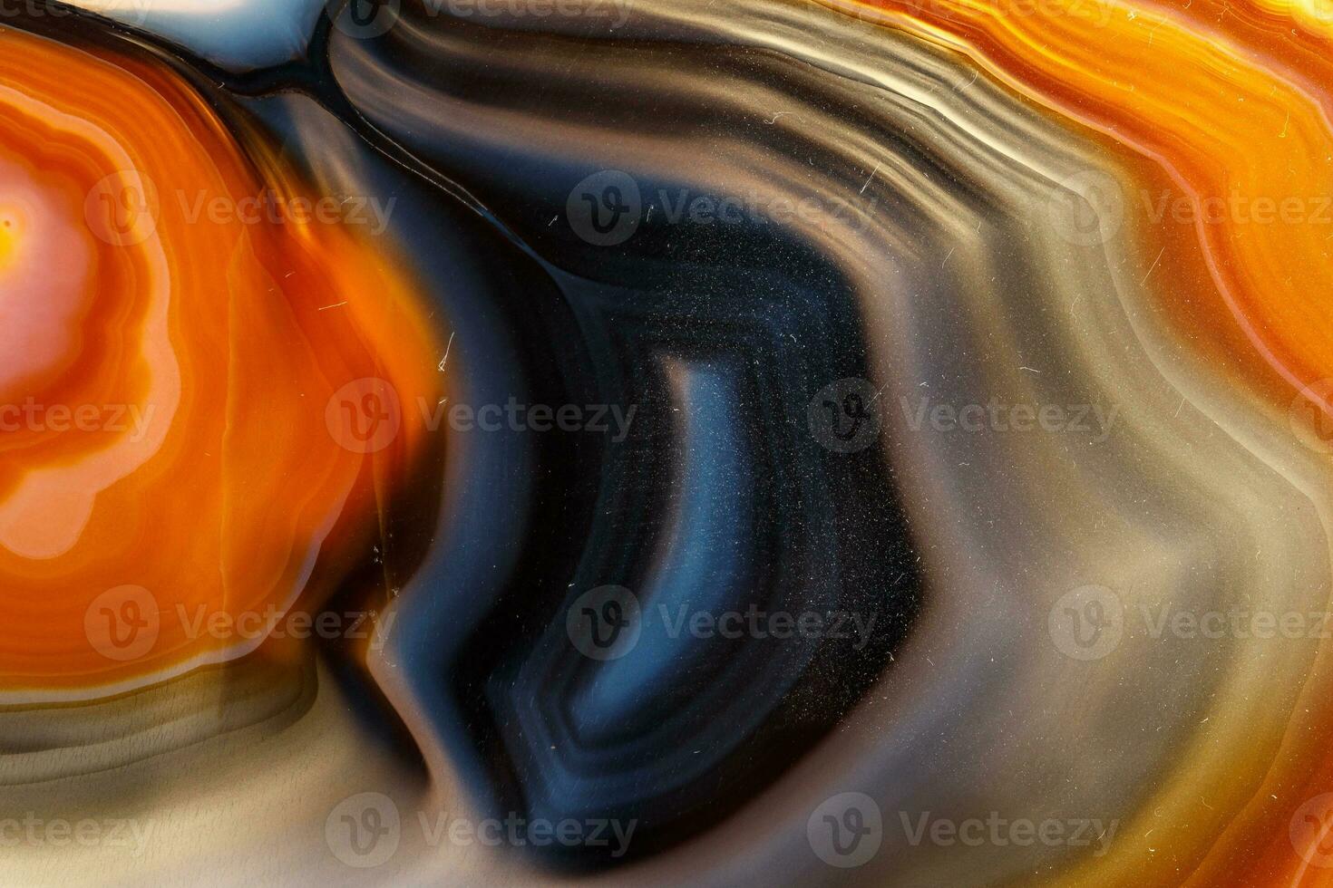 Macro stone Agate mineral on white background photo