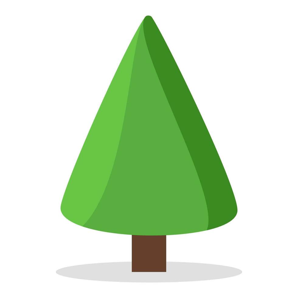 Pine or Christmas tree vector