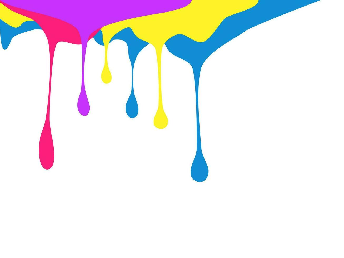 abstract background splashing paint. Paint colorful dripping background vector